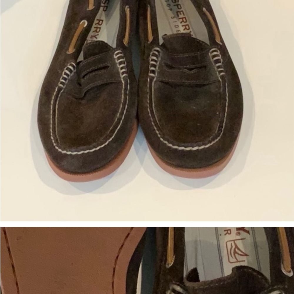 VINTAGE SPERRY TOP SIDER BOAT SHOES SIZE 10 MENS